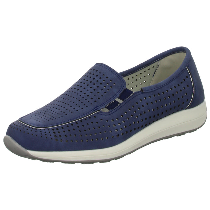 Alyssa Slipper/Kletthalbschuh luftdurchlässig (durchbrochenes/geflochtenes Obermaterial) - SchuhEggers.de