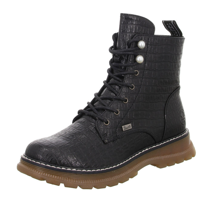 Rieker Schnürstiefelette Warmfutter bis 35mm Absatz (casual) - SchuhEggers.de