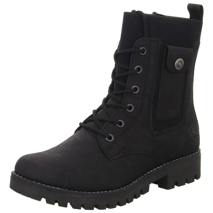 Rieker Schnürstiefelette Warmfutter bis 35mm Absatz (casual) - SchuhEggers.de