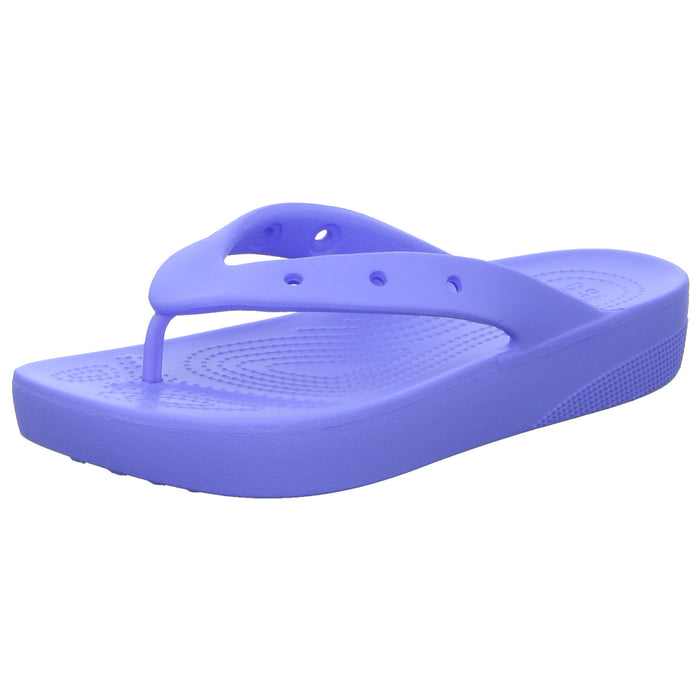 Crocs Pantolette bis 30mm Absatz (casual) Classic plattform flip w - SchuhEggers.de