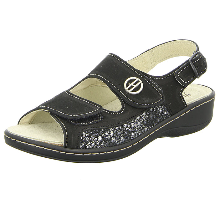 Hickersberger Sandalette mit Mehrweite bis 30mm Sohlenhöhe - SchuhEggers.de
