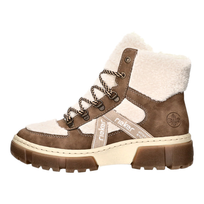 Rieker Schnürstiefelette Warmfutter bis 35mm Absatz (casual) - SchuhEggers.de