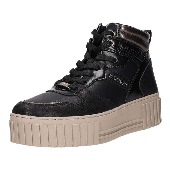 s.Oliver Schnürstiefelette Kaltfutter bis 35mm Absatz (casual)