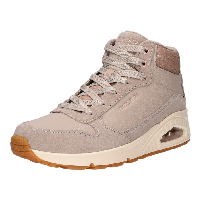Skechers Schnürstiefelette Kaltfutter bis 35mm Absatz (casual) UNO-STACRE SHINE