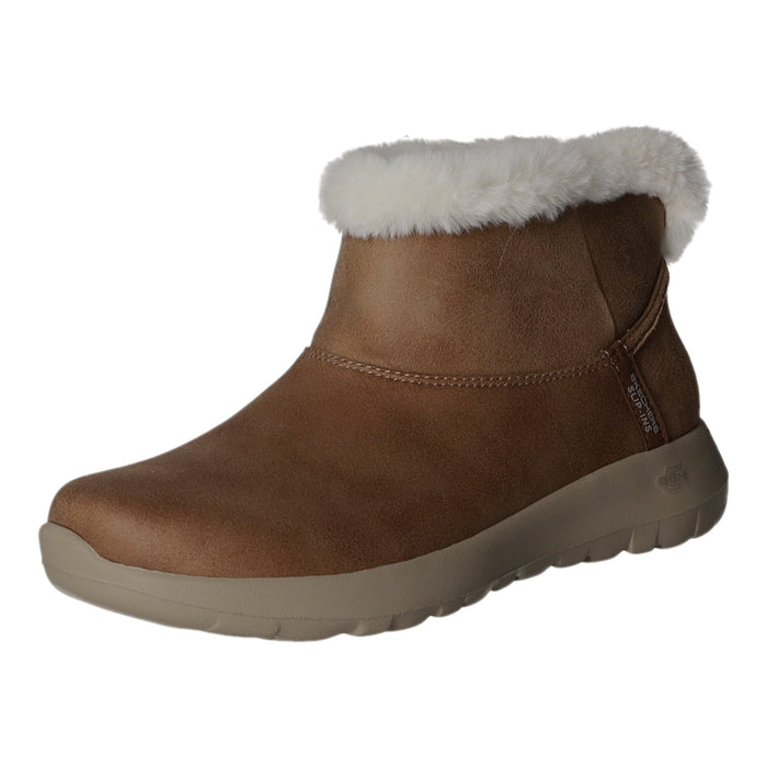 Skechers Schlupf-/Reißverschlußstiefelette Warmfutter bis 35mm Absatz (casual) ON-THE-GO JOY-Cozy Dream - SchuhEggers.de