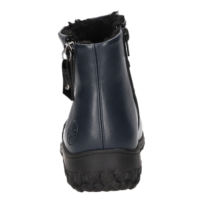 Rieker Schlupf-/Reißverschlußstiefelette Warmfutter bis 35mm Absatz (casual)