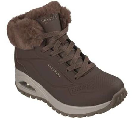 Skechers Schnürstiefelette Warmfutter bis 35mm Absatz (casual) UNO RUGGED-ARCTIC AVENUE
