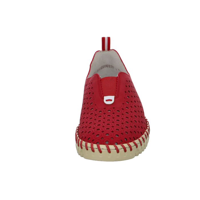 Rieker Slipper/Kletthalbschuh luftdurchlässig (durchbrochenes/geflochtenes Obermaterial) - SchuhEggers.de