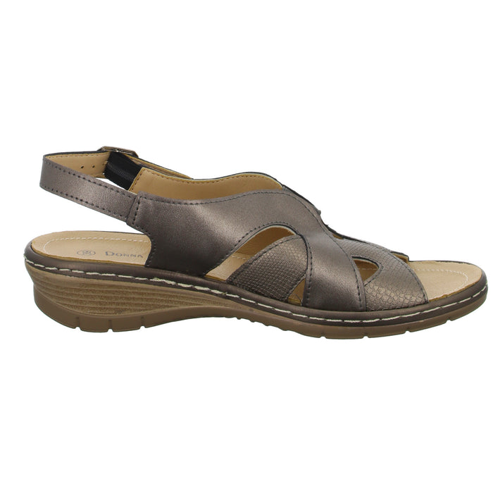 Donna Andrea Sandalette mit Mehrweite ab 30mm Sohlenhöhe - SchuhEggers.de