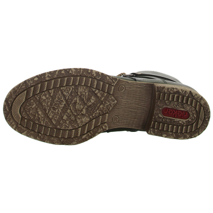 Rieker Schnürstiefelette Kaltfutter bis 35mm Absatz (casual) - SchuhEggers.de