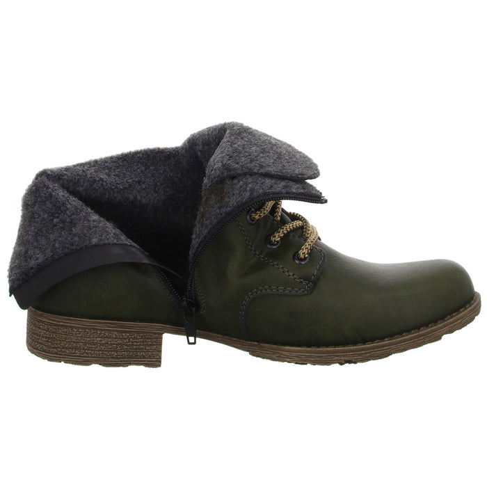 Rieker Schnürstiefelette Kaltfutter bis 35mm Absatz (casual) - SchuhEggers.de
