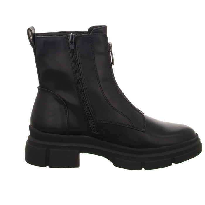 Tamaris slip-on/zip-up ankle boots with cold lining and up to 35mm heel (casual)