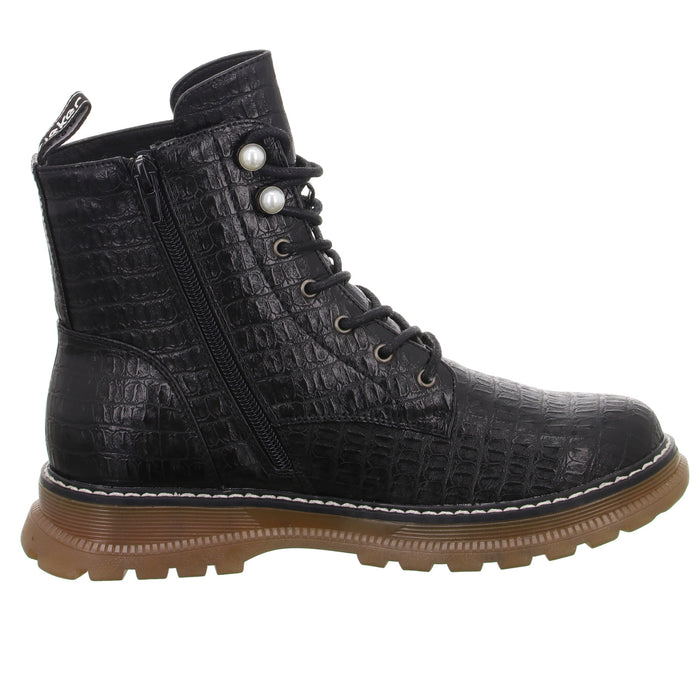 Rieker Schnürstiefelette Warmfutter bis 35mm Absatz (casual) - SchuhEggers.de
