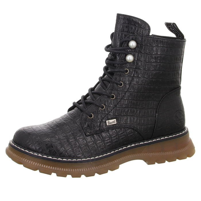 Rieker Schnürstiefelette Warmfutter bis 35mm Absatz (casual) - SchuhEggers.de