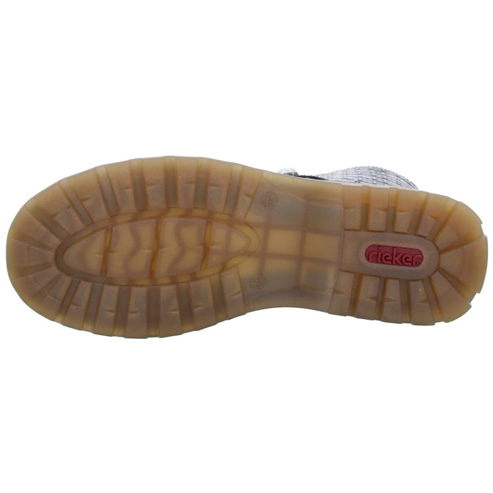 Rieker Schnürstiefelette Warmfutter bis 35mm Absatz (casual) - SchuhEggers.de
