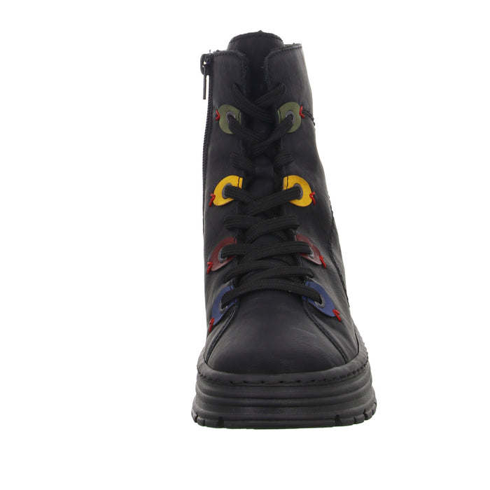 Rieker Schnürstiefelette Warmfutter bis 35mm Absatz (casual) - SchuhEggers.de