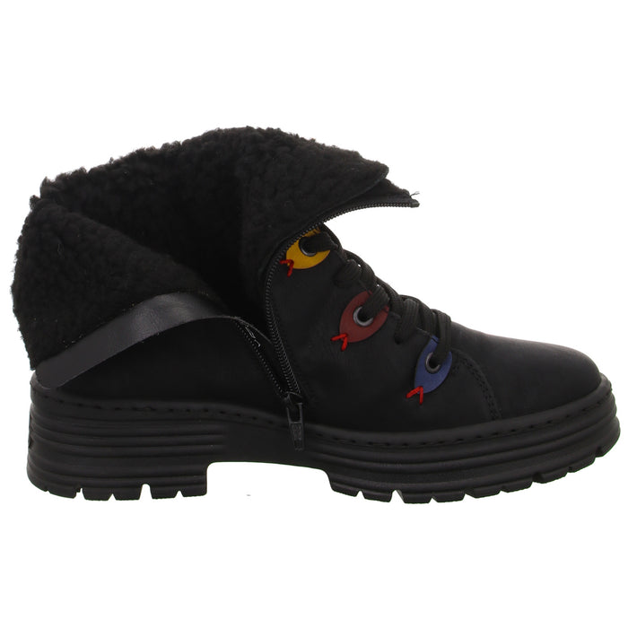 Rieker Schnürstiefelette Warmfutter bis 35mm Absatz (casual) - SchuhEggers.de