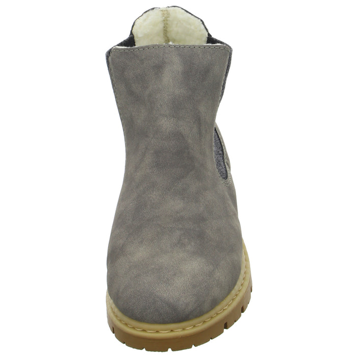 Rieker Schlupf-/Reißverschlußstiefelette Warmfutter bis 35mm Absatz (casual) - SchuhEggers.de
