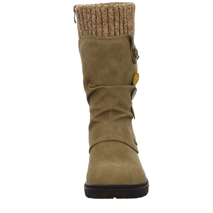 Rieker Schlupf-/Reißverschlußstiefelette Warmfutter bis 35mm Absatz (casual) - SchuhEggers.de