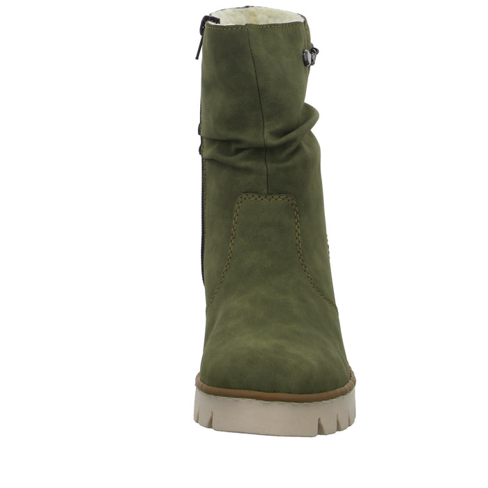 Rieker Schlupf-/Reißverschlußstiefelette Warmfutter bis 35mm Absatz (casual) - SchuhEggers.de