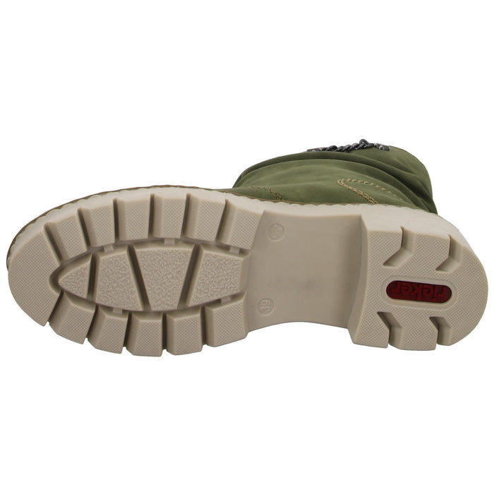 Rieker Schlupf-/Reißverschlußstiefelette Warmfutter bis 35mm Absatz (casual) - SchuhEggers.de