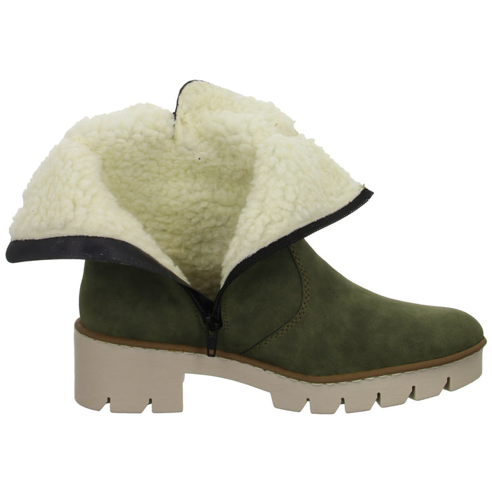 Rieker Schlupf-/Reißverschlußstiefelette Warmfutter bis 35mm Absatz (casual) - SchuhEggers.de