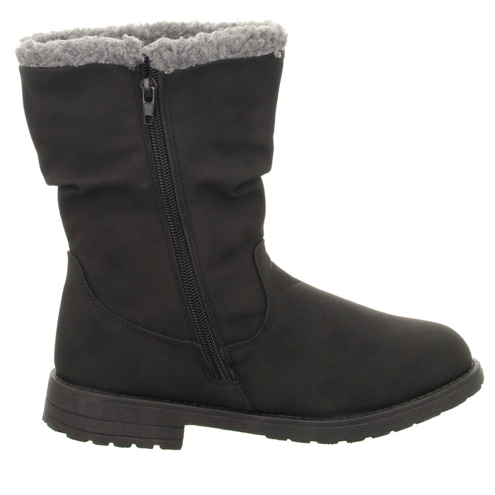 girlZ onlY Schlupf-/Klettstiefelette Warmfutter - SchuhEggers.de