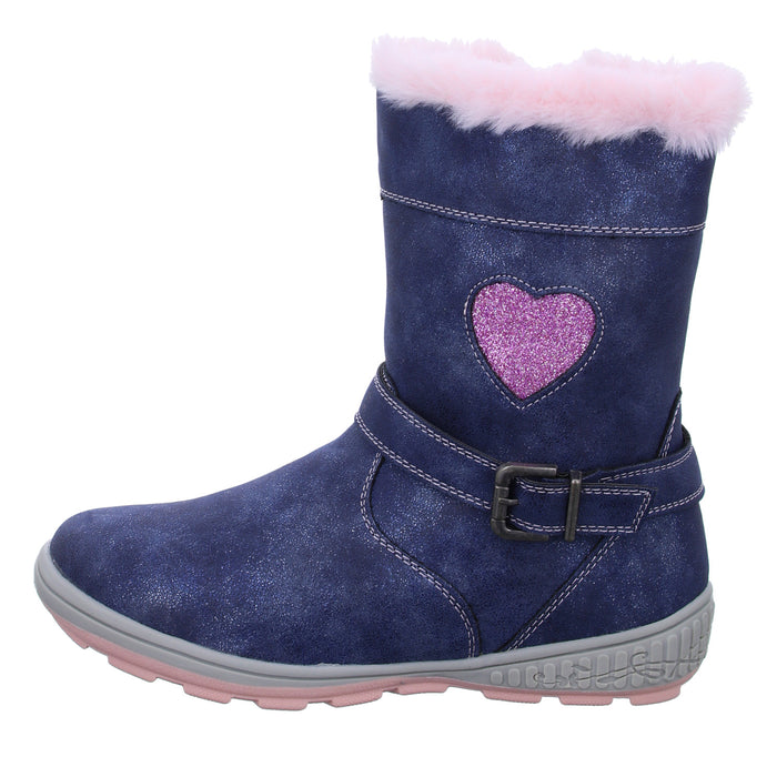 girlZ onlY Schlupf-/Klettstiefelette Warmfutter - SchuhEggers.de