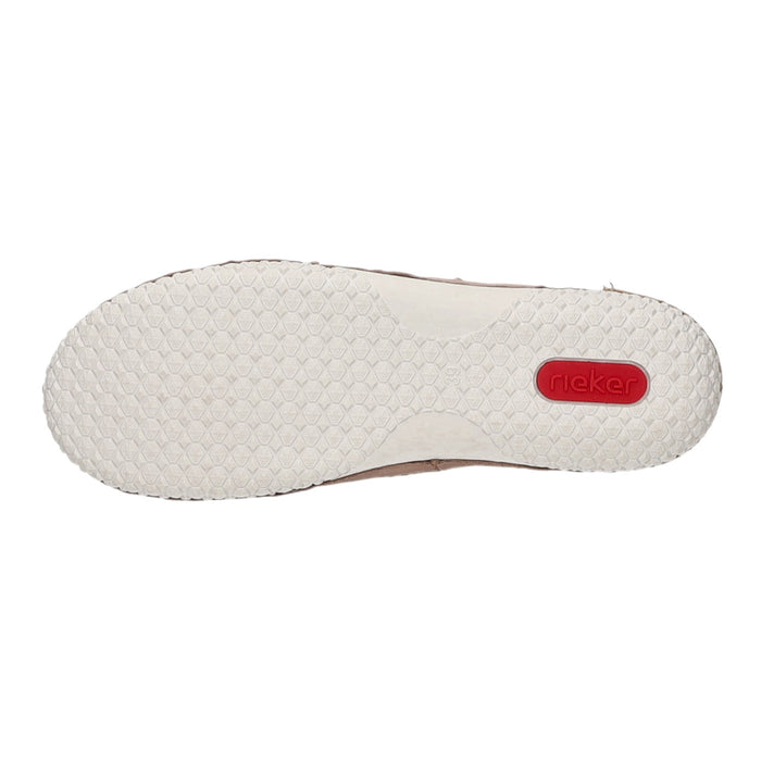 Rieker Slipper/Kletthalbschuh luftdurchlässig (durchbrochenes/geflochtenes Obermaterial) - SchuhEggers.de