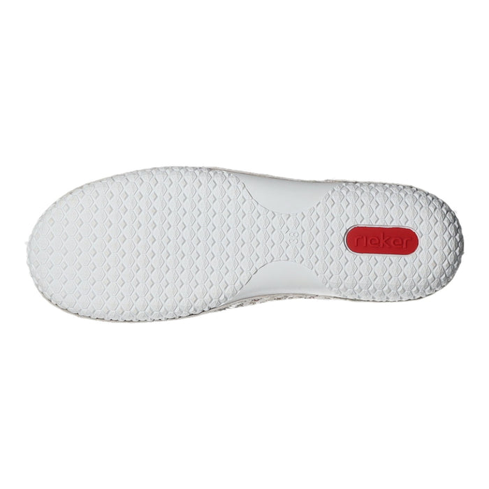 Rieker Slipper/Kletthalbschuh luftdurchlässig (durchbrochenes/geflochtenes Obermaterial) - SchuhEggers.de