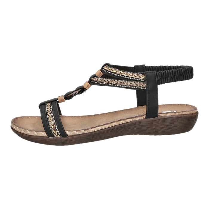 Rieker Sportliche Sandalette bis 30mm Sohlenhöhe