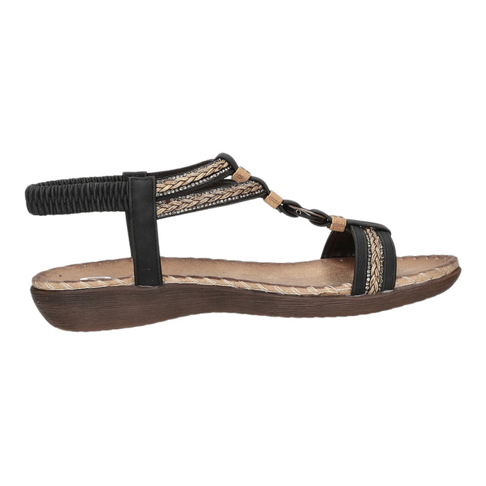 Rieker Sportliche Sandalette bis 30mm Sohlenhöhe