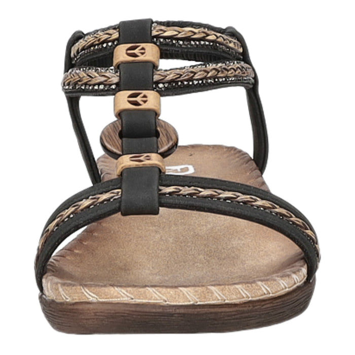 Rieker Sportliche Sandalette bis 30mm Sohlenhöhe
