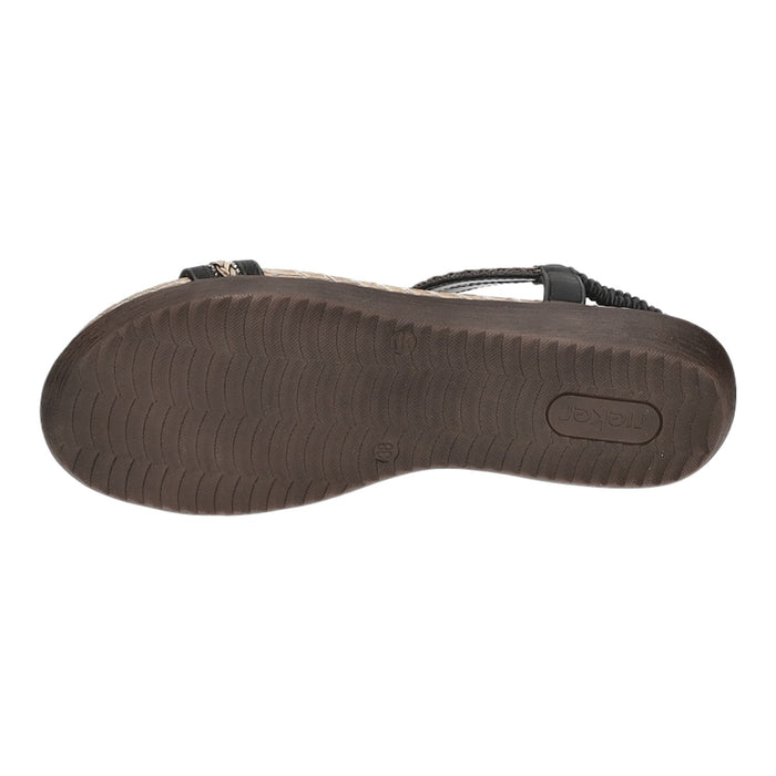 Rieker Sportliche Sandalette bis 30mm Sohlenhöhe