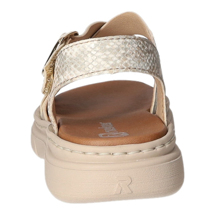 Rieker Sportliche Sandalette bis 30mm Sohlenhöhe