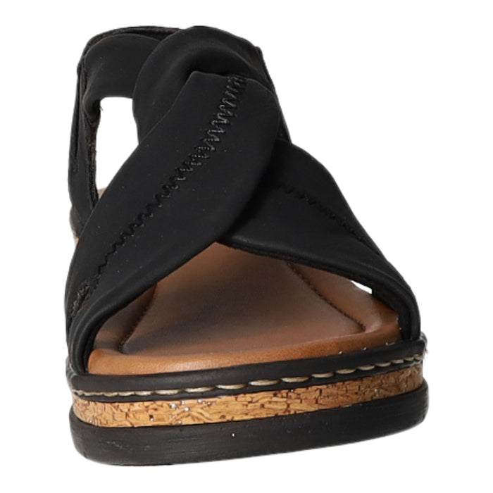Rieker Keil Sandalette ab 30mm Sohlenhöhe - SchuhEggers.de