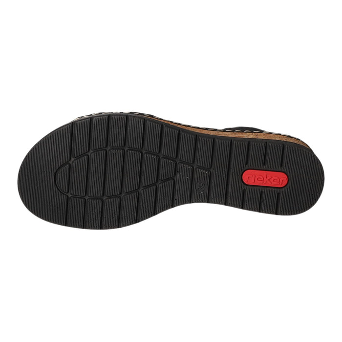 Rieker Keil Sandalette ab 30mm Sohlenhöhe - SchuhEggers.de