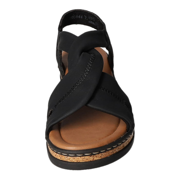 Rieker Keil Sandalette ab 30mm Sohlenhöhe - SchuhEggers.de