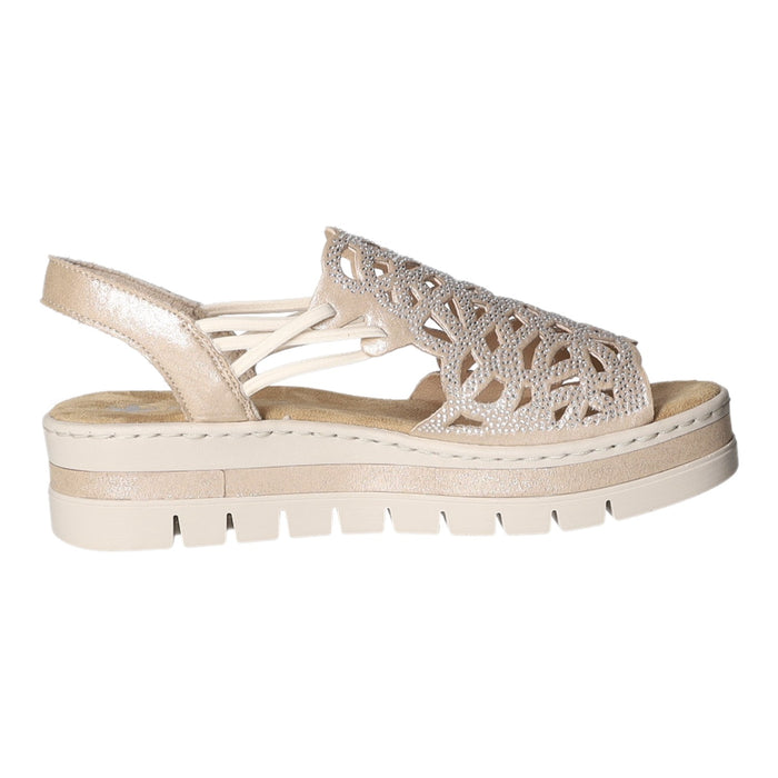 Rieker Keil Sandalette ab 30mm Sohlenhöhe - SchuhEggers.de