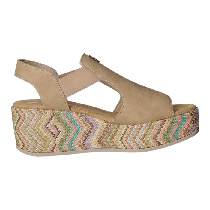 Rieker Keil Sandalette ab 30mm Sohlenhöhe - SchuhEggers.de