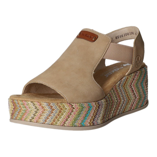 Rieker Keil Sandalette ab 30mm Sohlenhöhe - SchuhEggers.de