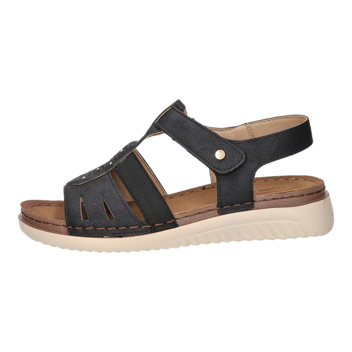 Donna Andrea Sandalette mit Mehrweite bis 30mm Sohlenhöhe - SchuhEggers.de