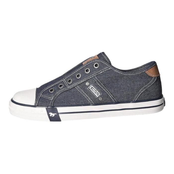 MUSTANG Leinen Slipper/Kletthalbschuh - SchuhEggers.de