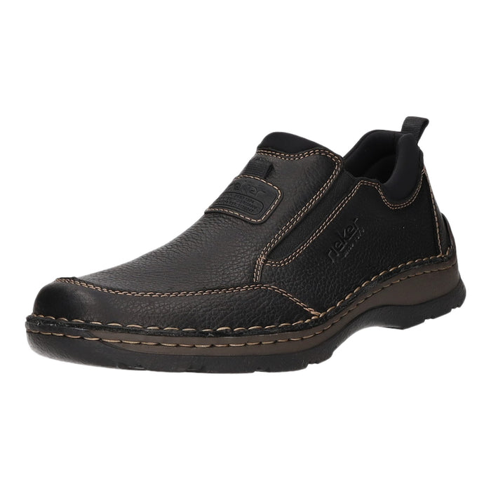 Rieker Slipper/Kletthalbschuh mit Mehrweite Freizeit (sportlicher Boden)