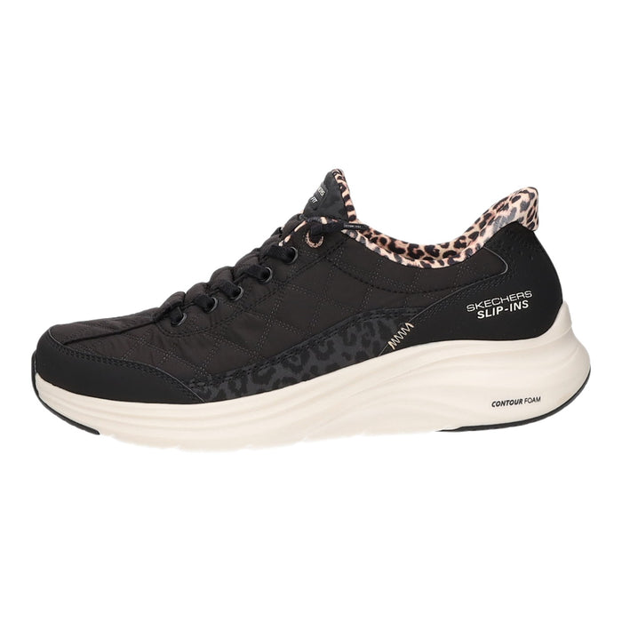 Skechers Slipper/Kletthalbschuh Sneaker (sportlich) CONTOUR FOAM-LEOPARD DREAM