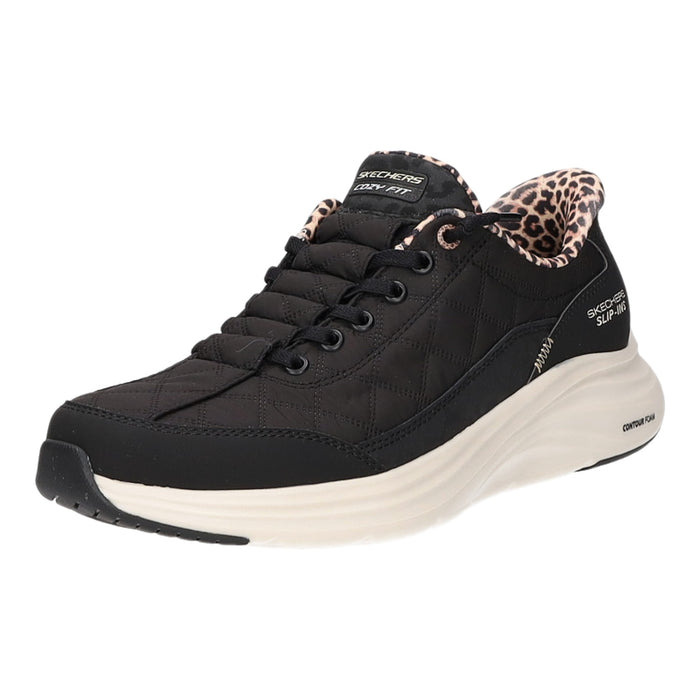 Skechers Slipper/Kletthalbschuh Sneaker (sportlich) CONTOUR FOAM-LEOPARD DREAM