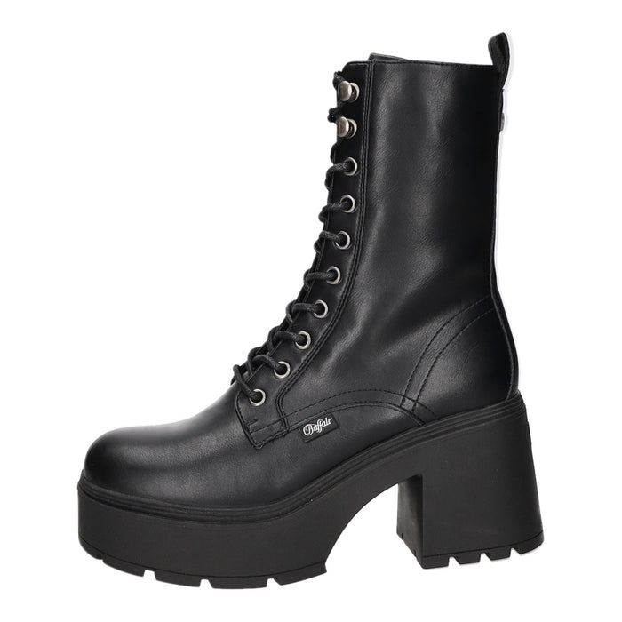 Buffalo Schnürstiefelette Kaltfutter ab 35mm Absatz MILA LACE UP MID