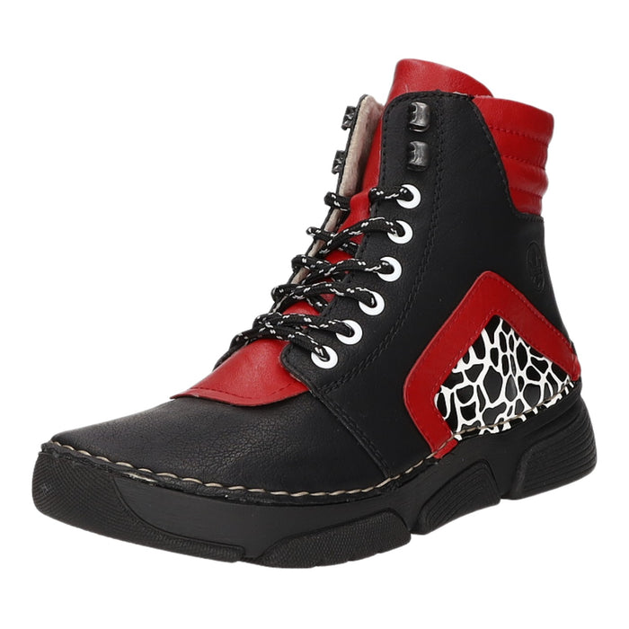 Rieker Schnürstiefelette Kaltfutter bis 35mm Absatz (casual)