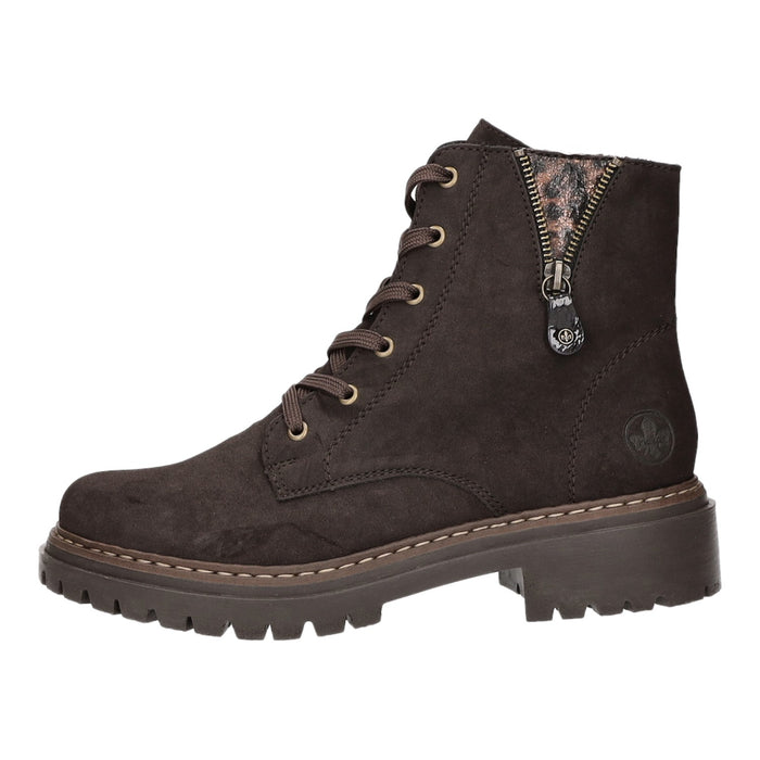 Rieker Schnürstiefelette Kaltfutter bis 35mm Absatz (casual)