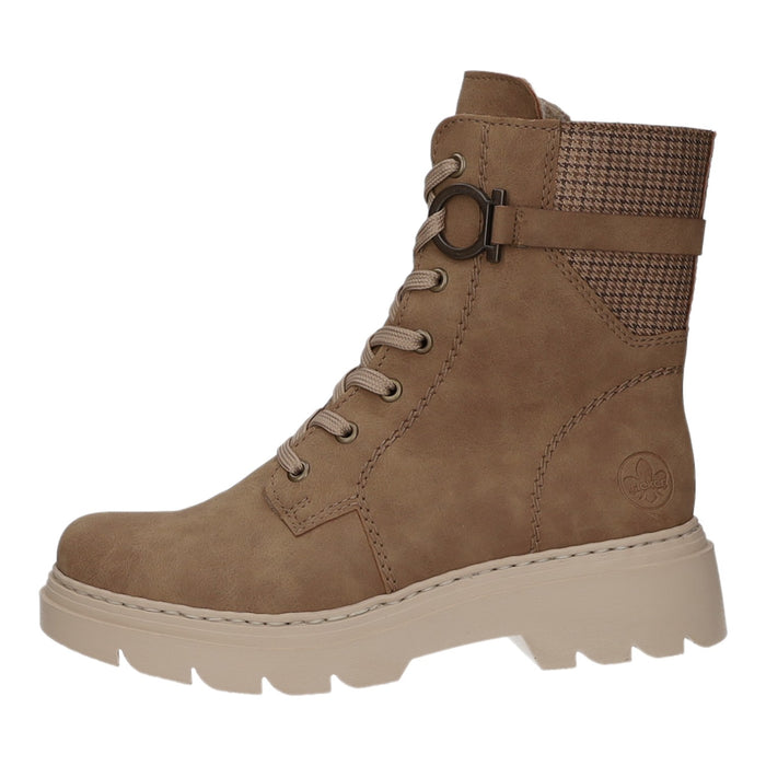 Rieker Schnürstiefelette Kaltfutter bis 35mm Absatz (casual)